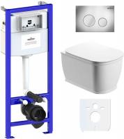 Унитаз Lavinia Boho Relfix Bell Pro Rimless 6 в 1 77040042