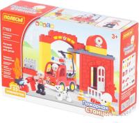 Конструктор Полесье 77523 Пожарная станция