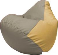 Кресло-мешок Flagman Груша Макси Г2.3-0213 (светло-серый/бежевый)