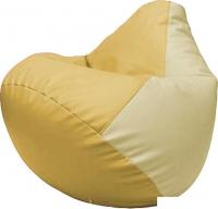 Кресло-мешок Flagman Груша Макси Г2.3-0810 (охра/светло-бежевый)