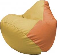 Кресло-мешок Flagman Груша Макси Г2.3-0820 (охра/оранжевый)