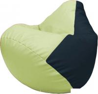 Кресло-мешок Flagman Груша Макси Г2.3-0415 (светло-салатовый/синий)