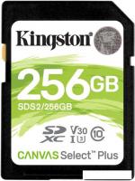 Карта памяти Kingston Canvas Select Plus SDXC 256GB