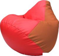 Кресло-мешок Flagman Груша Макси Г2.3-0923 (красный/оранжевый)