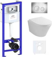 Унитаз Lavinia Boho Relfix Biore Rimless 6 в 1 77040102