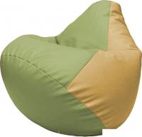 Кресло-мешок Flagman Груша Макси Г2.3-1913 (оливковый/бежевый)