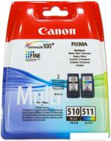 Комплект картриджей Canon PG-510 / CL-511 MultiPack [2970B010]