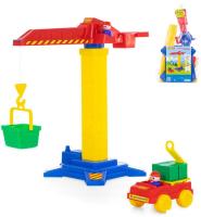 Полесье Башенный кран №1 + автомобиль 58195