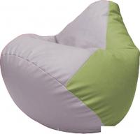 Кресло-мешок Flagman Груша Макси Г2.3-2519 (сиреневый/оливковый)