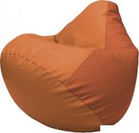 Кресло-мешок Flagman Груша Макси Г2.3-2023 (оранжевый/темно-оранжевый)