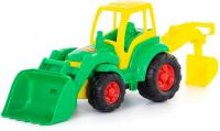 Полесье Чемпион трактор с лопатой и ковшом 0513