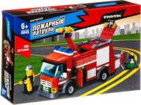 Конструктор Bondibon Пожарная Служба. Пожарная машина ВВ4049