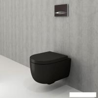Унитаз Bocchi V-Tondo Rimless (черный матовый) 1417-004-0129