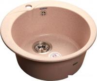 Кухонная мойка GranFest Rondo GF-R480 (светло-розовый)