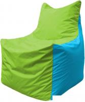 Кресло-мешок Flagman Фокс Ф2.1-168 (салатовый/голубой)