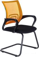 Кресло Бюрократ CH-695N-AV (оранжевый/черный)