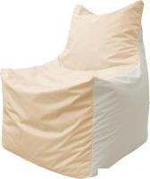 Кресло-мешок Flagman Фокс Ф2.1-152 (слоновая кость/белый)