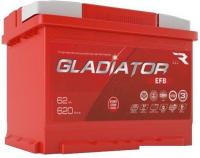 Автомобильный аккумулятор Gladiator EFB 6СТ-62L(0) (62 А·ч)