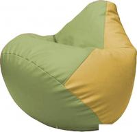 Кресло-мешок Flagman Груша Макси Г2.3-1908 (оливковый/охра)