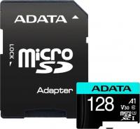 Карта памяти A-Data Premier Pro AUSDX128GUI3V30SA2-RA1 microSDXC 128GB (с адаптером)