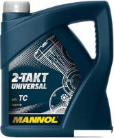 Моторное масло Mannol 2-Takt Universal API TC 4л