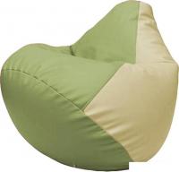 Кресло-мешок Flagman Груша Макси Г2.3-1910 (оливковый/светло-бежевый)