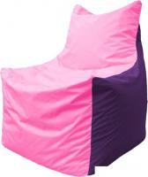Кресло-мешок Flagman Фокс Ф2.1-191 (розовый/фиолетовый)