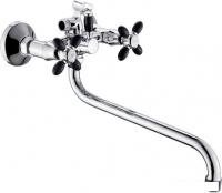 Смеситель Эверест B22-071F (черный/хром)