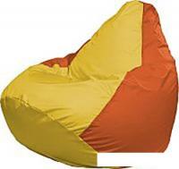 Кресло-мешок Flagman Груша Медиум Г1.1-258 (жёлтый/оранжевый)