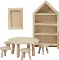 Мебель для кукольного домика Lundby Столовая Сделай сам 60906300
