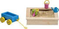 Мебель для кукольного домика Lundby Песочница с игрушками 60509600