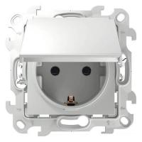 Розетка Simon 2420448-030 (белый)
