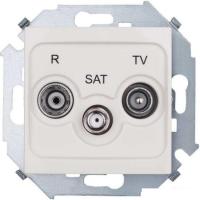 Розетка телевизионная Simon 1591466-031 (слоновая кость)