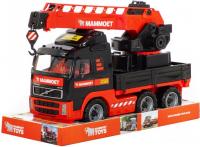 Полесье Автомобиль-кран с краном Mammoet Volvo (в лотке) 57099