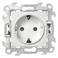 Розетка Simon 2420434-030 (белый)