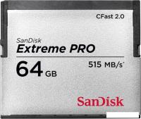 Карта памяти SanDisk Extreme PRO CFast 2.0 64GB SDCFSP-064G-G46D