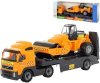 Полесье Volvo автомобиль-трейлер + дорожный каток 9630