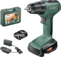Дрель-шуруповерт Bosch UniversalDrill 18 06039C8005 (с 2-мя АКБ, кейс)