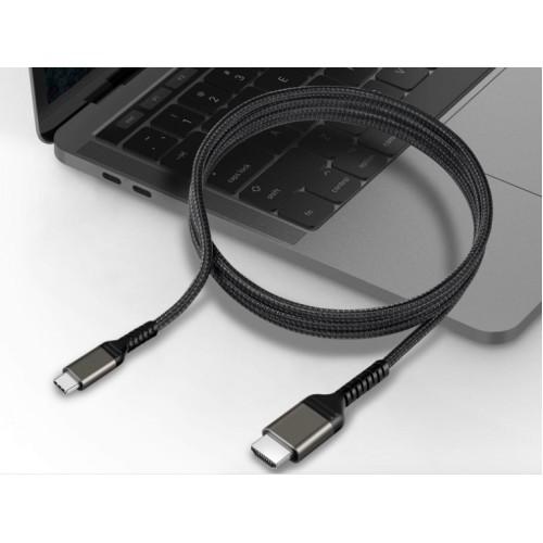 Аксессуар KS-is 4K USB Type C - HDMI 2m KS-791. Фото 2 в описании