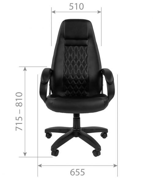 Компьютерное кресло Chairman 950 LT Black 00-07062455. Фото 2 в описании