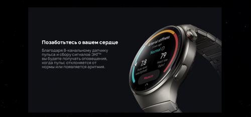 Умные часы Huawei Watch 4 Pro MDS-AL00 Titanium-Brown Strap 55020APB. Фото 16 в описании