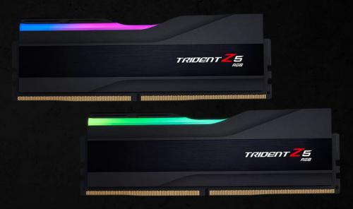 Модуль памяти G.Skill Trident Z5 RGB DDR5 6000MHz PC5-48000 CL30 - 64Gb Kit (2x32GB) F5-6000J3040G32GX2-TZ5RK. Фото 1 в описании