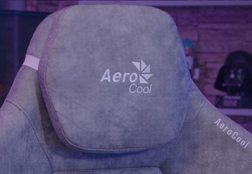 Компьютерное кресло AeroCool Crown Plus AeroSuede Burgundy Red 4711099472499. Фото 2 в описании