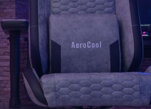Компьютерное кресло AeroCool Crown Plus AeroSuede Stone Grey 4711099472512. Фото 9 в описании