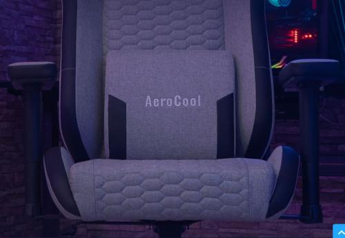 Компьютерное кресло AeroCool Crown Plus AeroWeave Ash Black 4711099472536. Фото 10 в описании