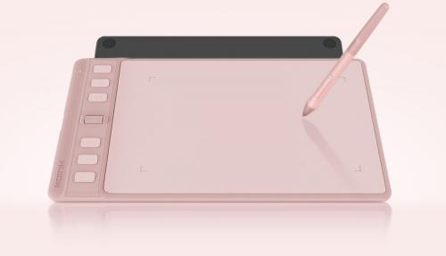 Графический планшет Huion Inspiroy 2 S H641P Pink. Фото 1 в описании