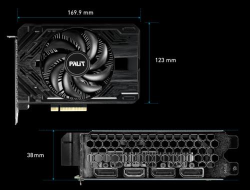 Видеокарта Palit nVidia GeForce RTX 4060 STORMX 8G 1830Mhz PCI-E 8192Mb 17000Mhz 128 bit HDMI 3xDP NE64060019P1-1070F. Фото 7 в описании