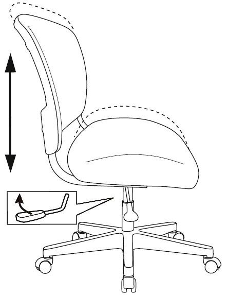 Компьютерное кресло Бюрократ CH-W296NX White-Grey CH-W296NX/NEO-GREY. Фото 2 в описании