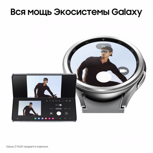 Умные часы Samsung Galaxy Watch 6 Classic 47mm Silver SM-R960NZSACIS. Фото 11 в описании