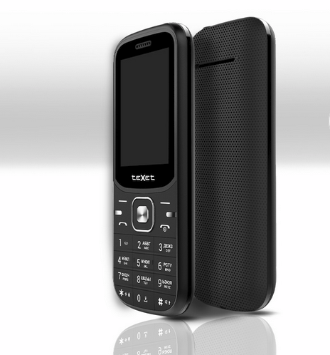Сотовый телефон teXet TM-219 Black. Фото 1 в описании